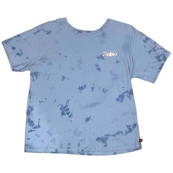 Dickies Blue Tie-Dye Logo Tee - Picture 1 of 8